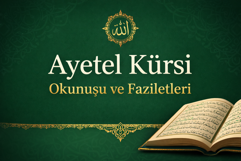 Ayetel Kürsî – Okunuşu Türkçe Meali ve Faziletleri