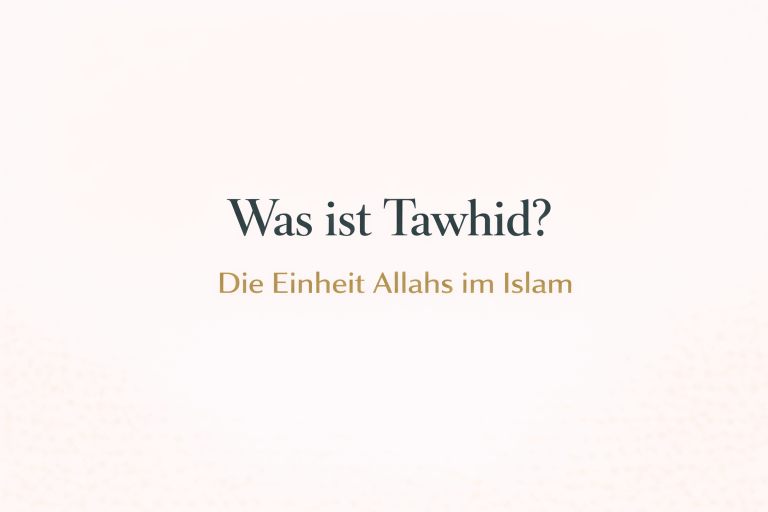 Was ist Tawhid? Die Einheit Allahs im Islam erklärt