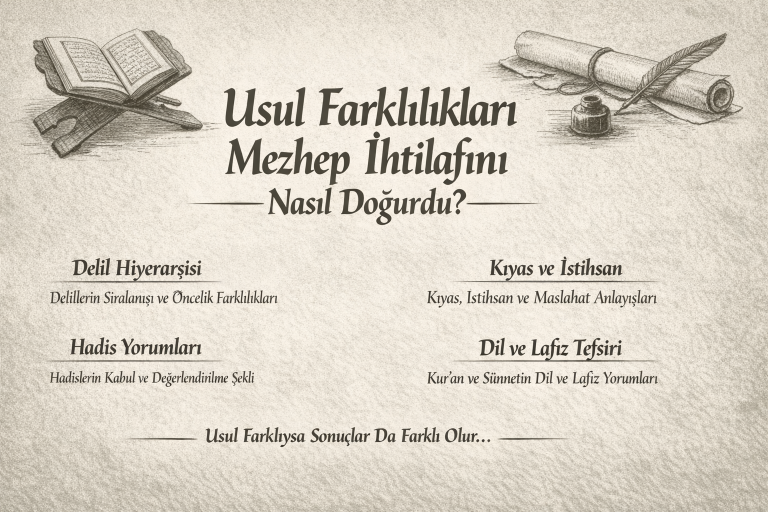Usul Farklılıkları Mezhep İhtilafını Nasıl Doğurdu?