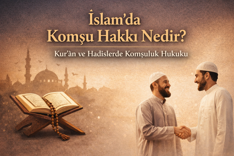 İslam’da Komşu Hakkı Nedir? Kur’ân ve Hadislerde Komşuluk Hukuku