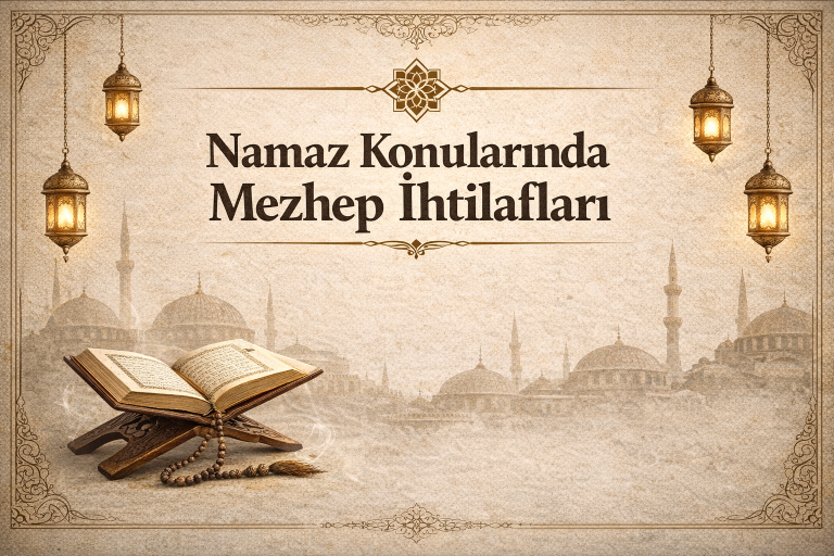 Namaz Konularında Mezhep İhtilafları