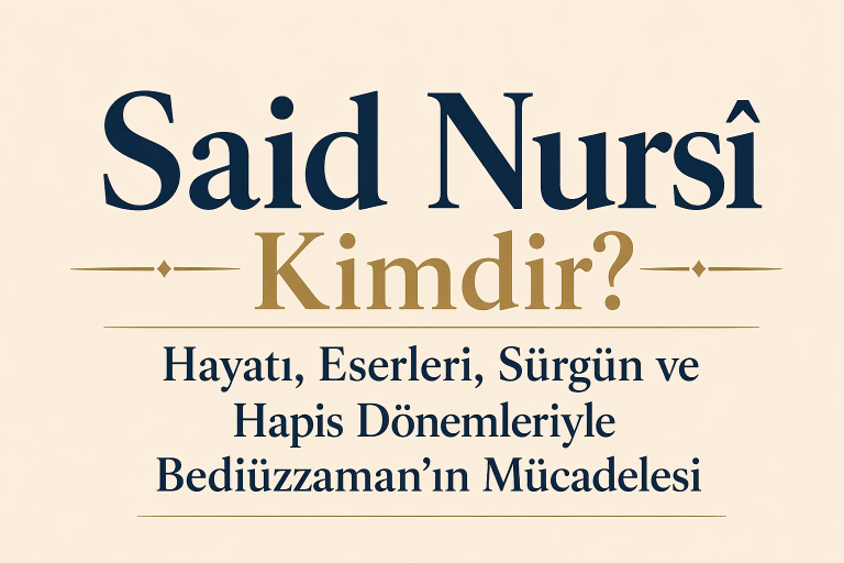 Said Nursî Kimdir? Hayatı, Eserleri, Sürgün ve Hapis Dönemleriyle Bediüzzaman’ın Mücadelesi
