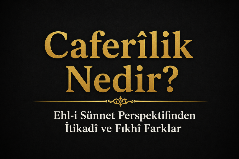 Caferîlik Nedir? Ehl-i Sünnet Perspektifinden İtikadî ve Fıkhî Farklar