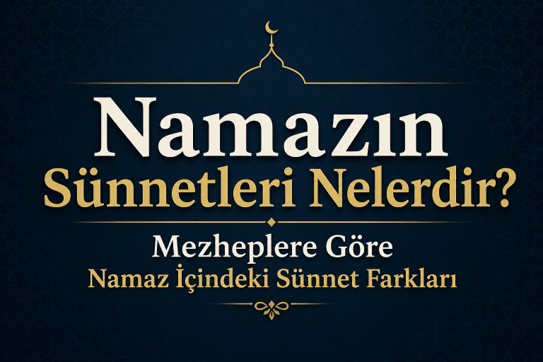 Namazın Sünnetleri Nelerdir? Mezheplere Göre Namaz İçindeki Sünnet Farkları