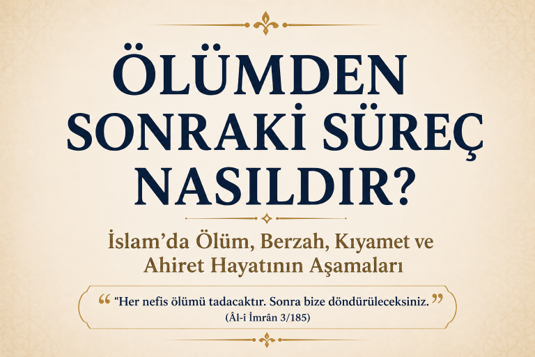 Ölümden Sonraki Süreç Nasıldır? İslam’da Ölüm, Berzah, Kıyamet ve Ahiret Hayatının Aşamaları