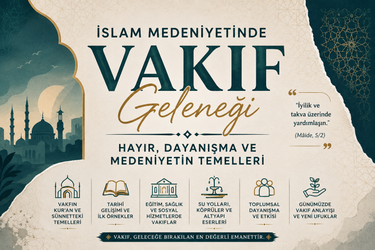 İslam Medeniyetinde Vakıf Geleneği: Hayır, Dayanışma ve Medeniyetin Temelleri