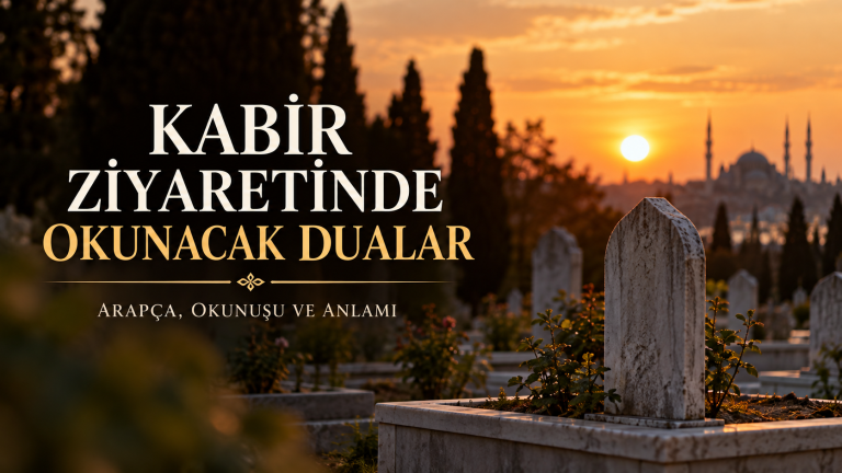 Kabir Ziyaretinde Okunacak Dualar: Arapça, Okunuşu ve Anlamı