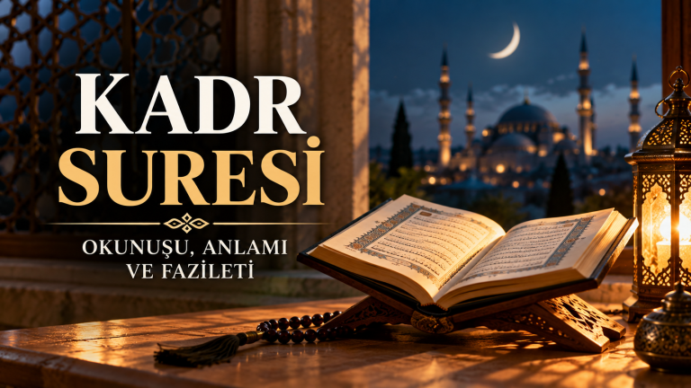 Kadr Suresi Okunuşu, Anlamı ve Fazileti